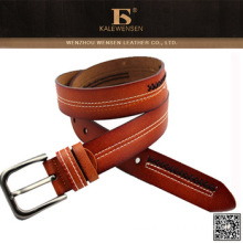 Custom Made Wholesale Genuine Mens Genuine Leather Belt